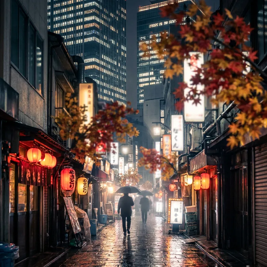 Shinjuku di notte