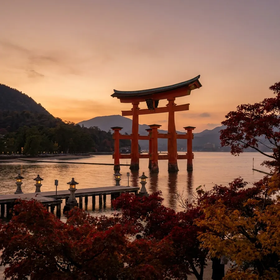 Torii galleggiante, Miyajima
