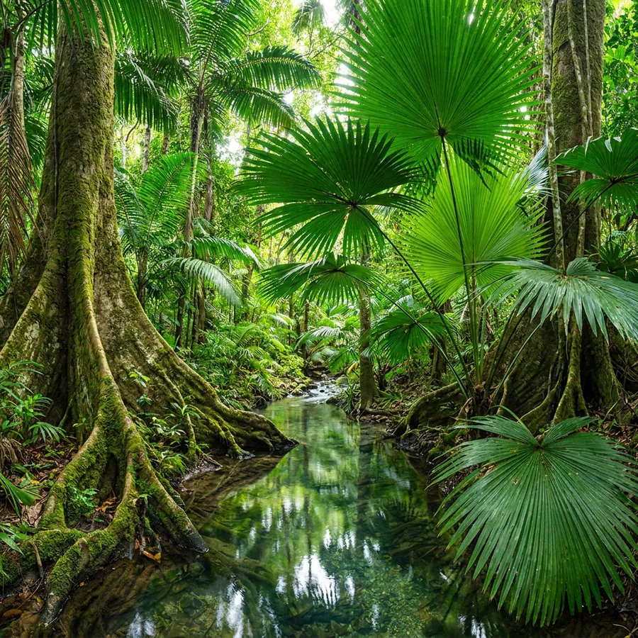 Forêt tropicale près de Kuranda