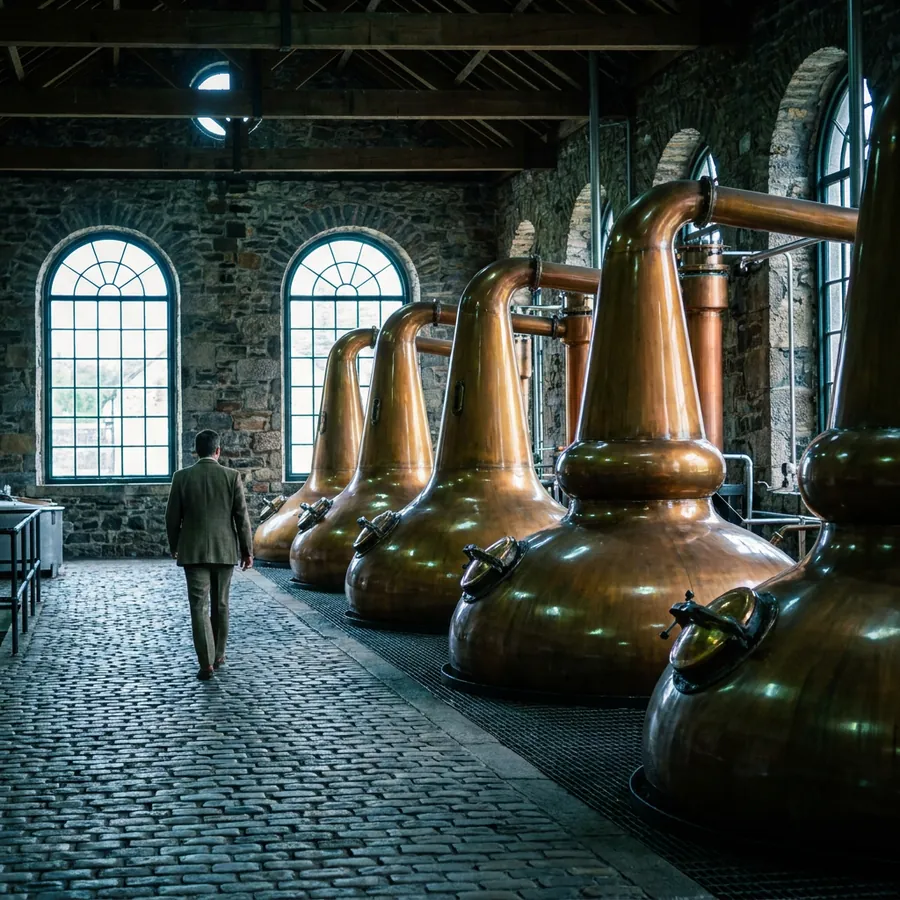 Distilerie de whisky