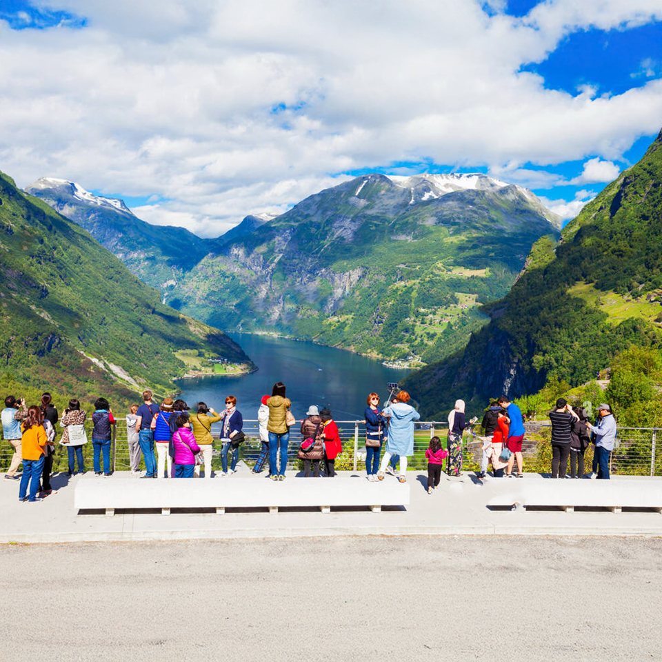 Punct panoramic Flydalsjuvet